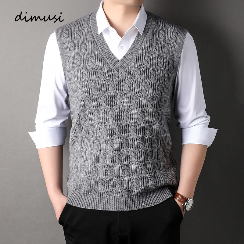 Winter Clothing Men Style - DIMUSI Autumn Winter Men's Sleeveless Jackets