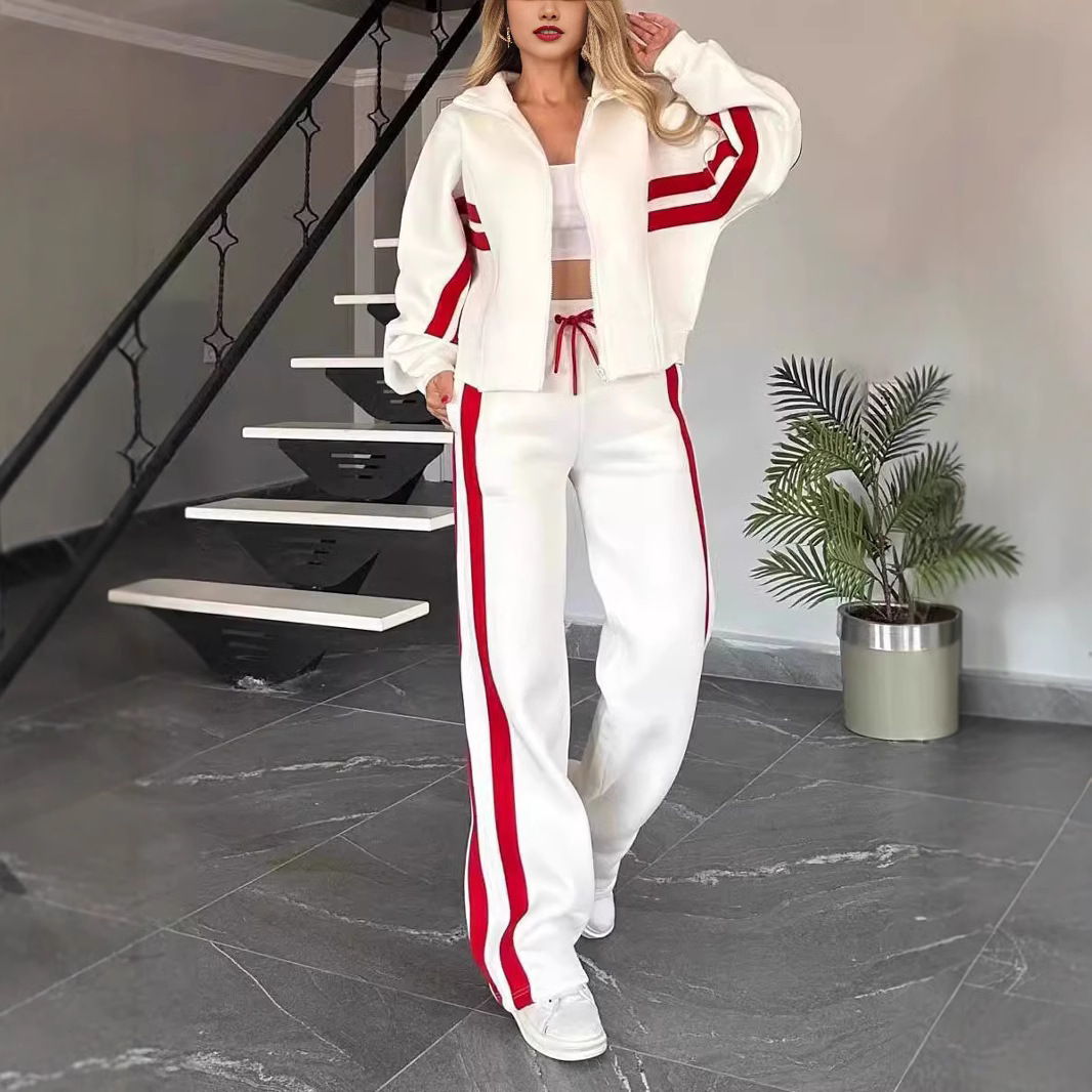 Winter Clothing Sale - Women Hooded Tracksuit Sports 2 Pieces