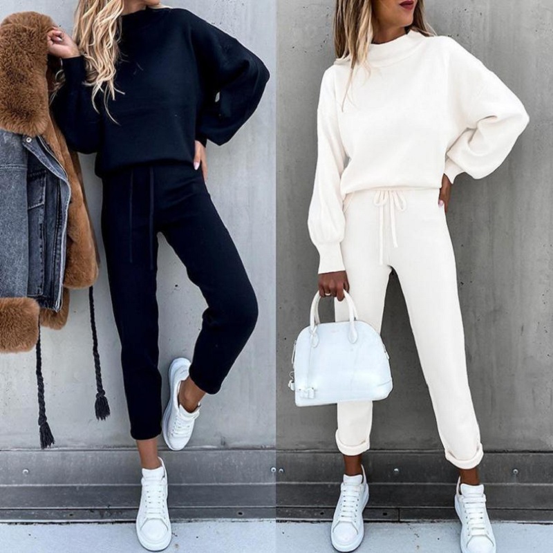 Winter Clothing Sale - Women's High Collar Sweater Pure Color