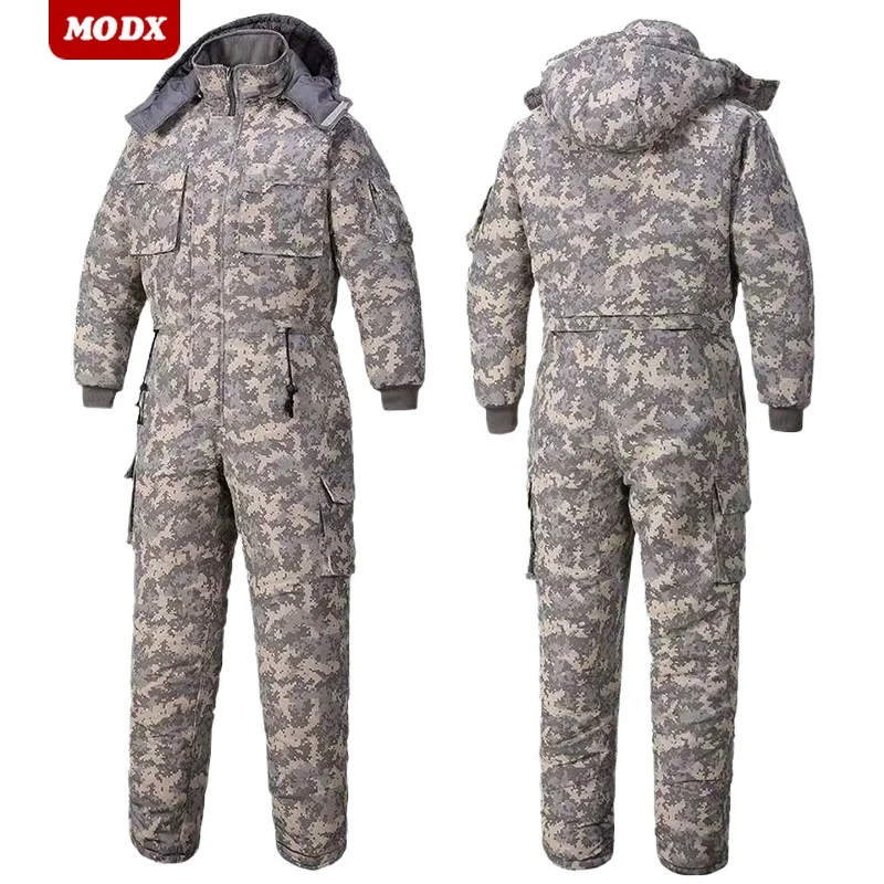 Men Winter Thicken One-piece W - огляд і ціна Winter Clothing Men Style