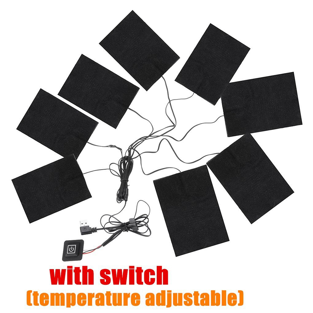 1 Set DIY USB Electric Heated  - огляд і ціна Winter Clothing Kit
