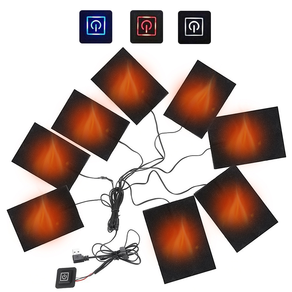 1 Set DIY USB Electric Heated  - огляд і ціна Winter Clothing Kit