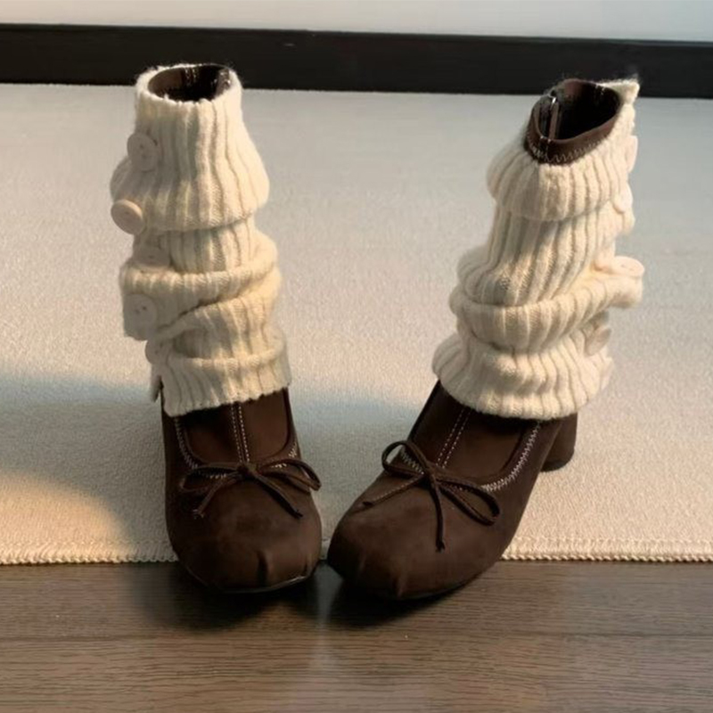 Bow High Heels Women Boots New - огляд і ціна Winter Clothing Ladies