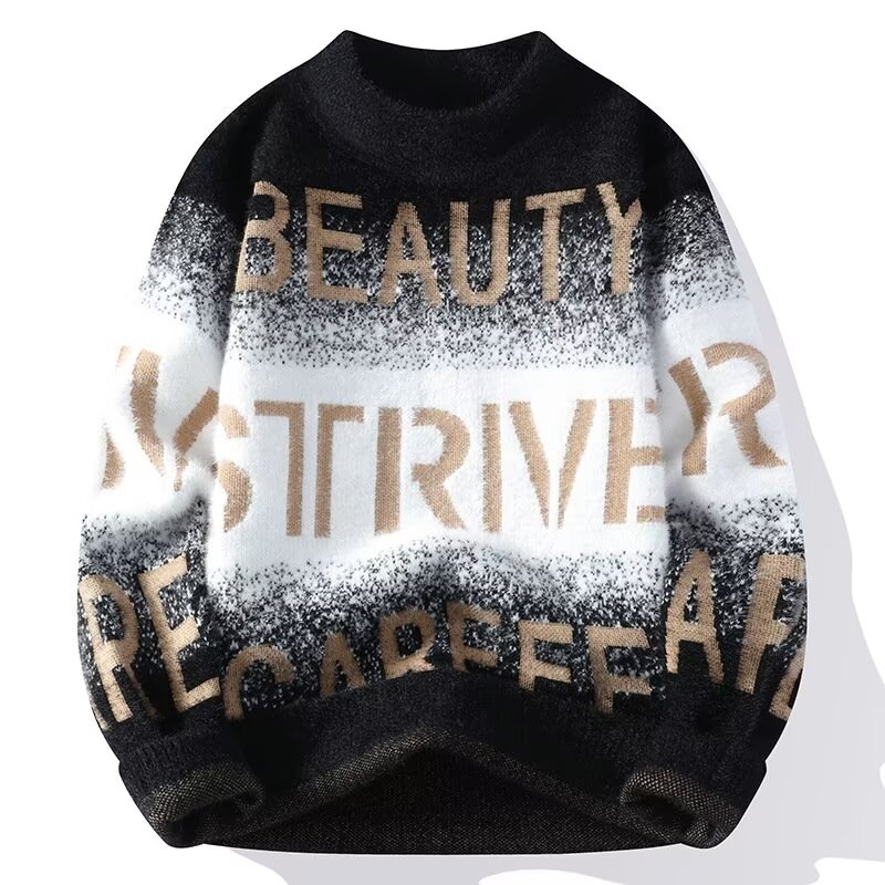 Autumn Winter Men's Sweaters H - огляд і ціна Winter Clothing Men Style