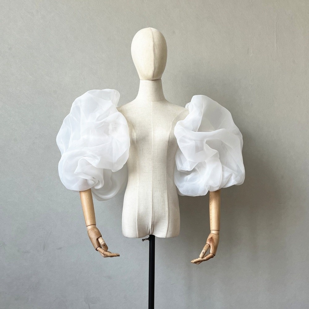 Stylish Puffy Bridal Sleeves O - огляд і ціна Winter Clothing Ladies