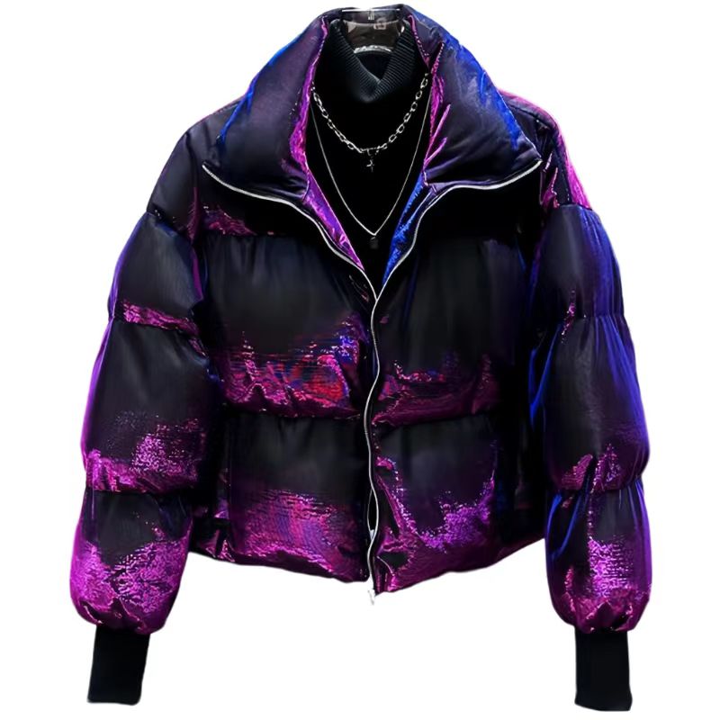 Short Thick Loose Cotton Jacke - огляд і ціна Winter Clothing Men Style