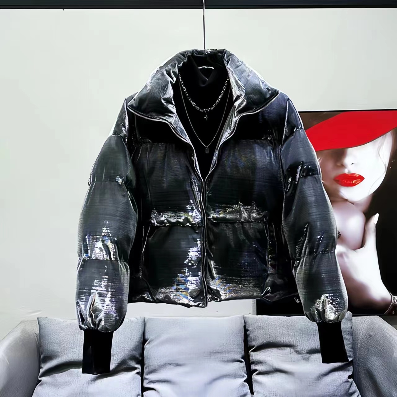 Short Thick Loose Cotton Jacke - огляд і ціна Winter Clothing Men Style