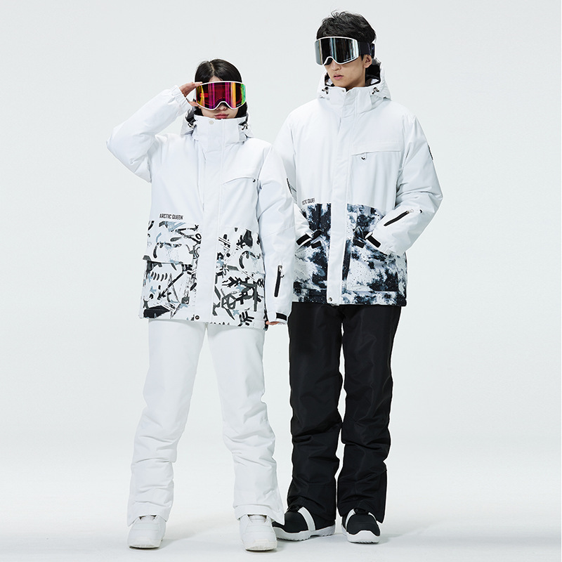 Color Block Ski Suit for Men a - огляд і ціна Ski Pants Waterproof