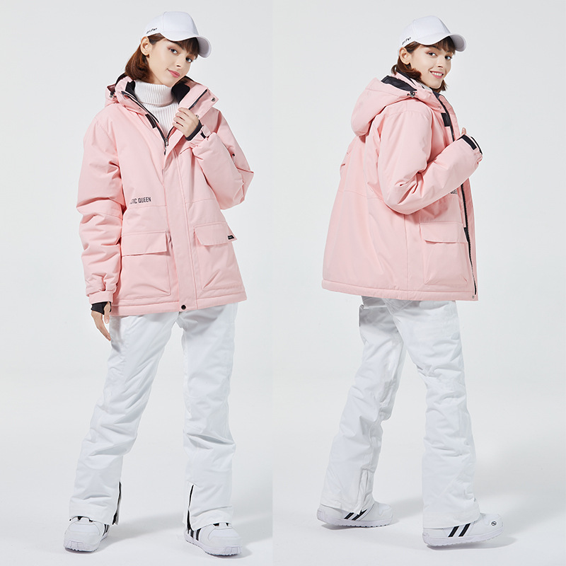 10K Pure White Ski Suit for Wo - огляд і ціна Ski Pants Waterproof