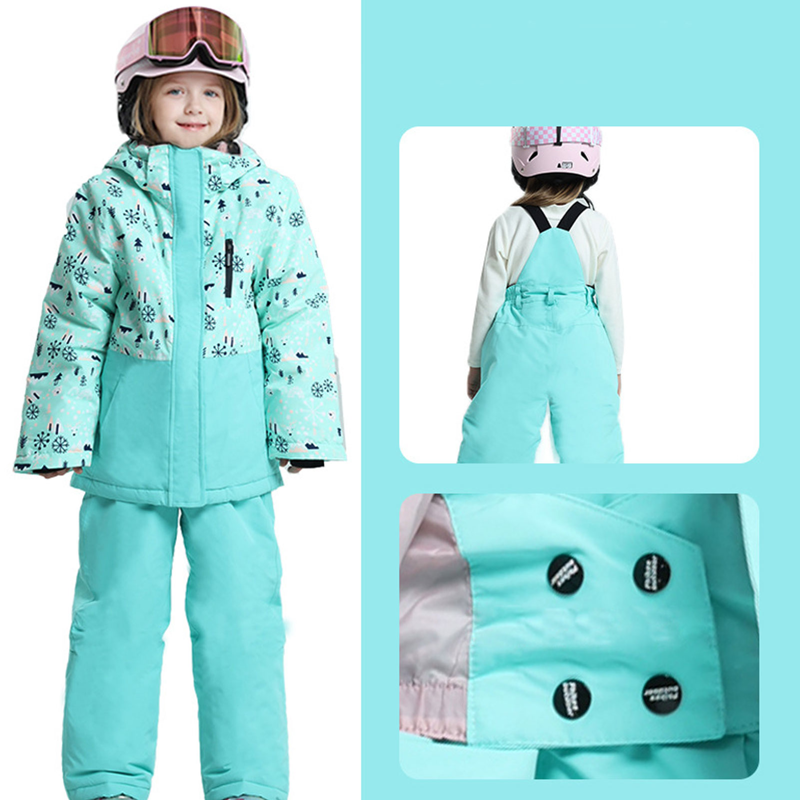 -30 Degree Children's Skiing W - огляд і ціна Ski Pants Waterproof
