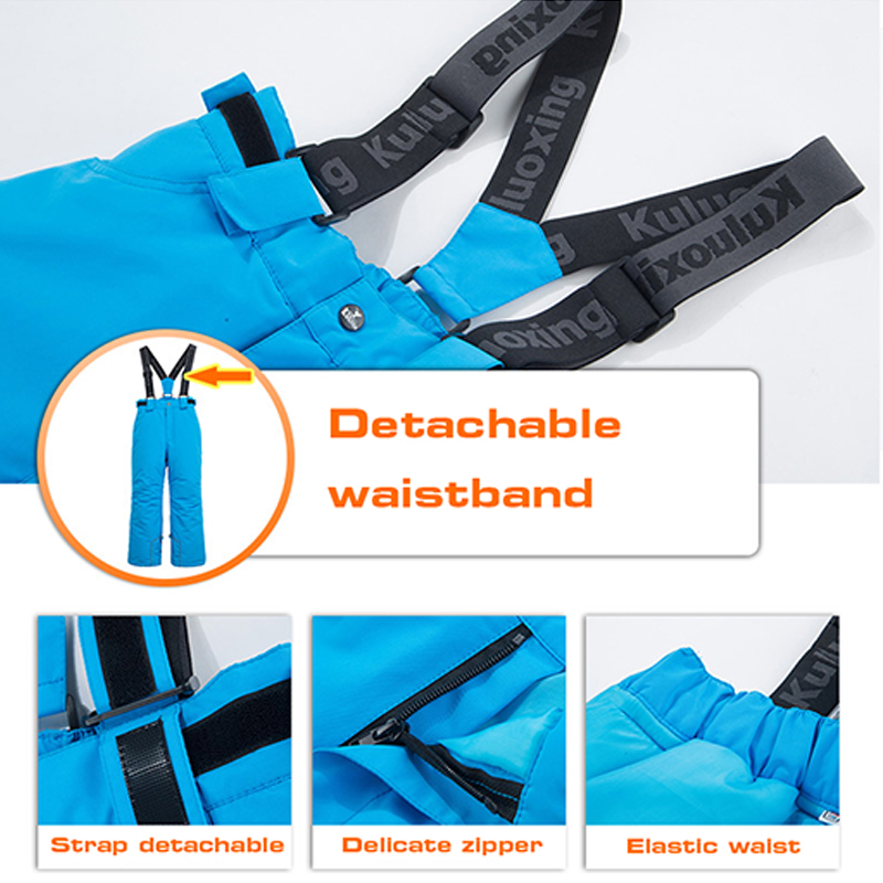 Ski Suit for Kids Skiing Snowb - огляд і ціна Ski Pants Waterproof