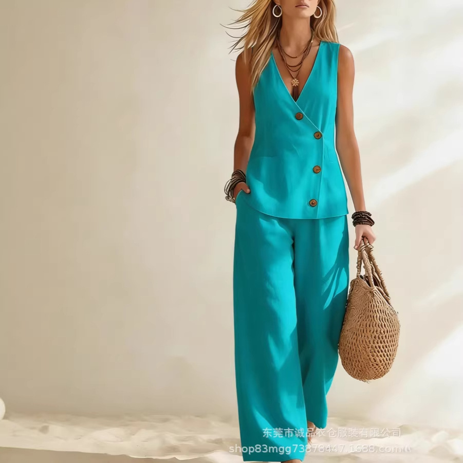 Fashion Deep V-neck Sleeveless - огляд і ціна Winter Clothing Sale