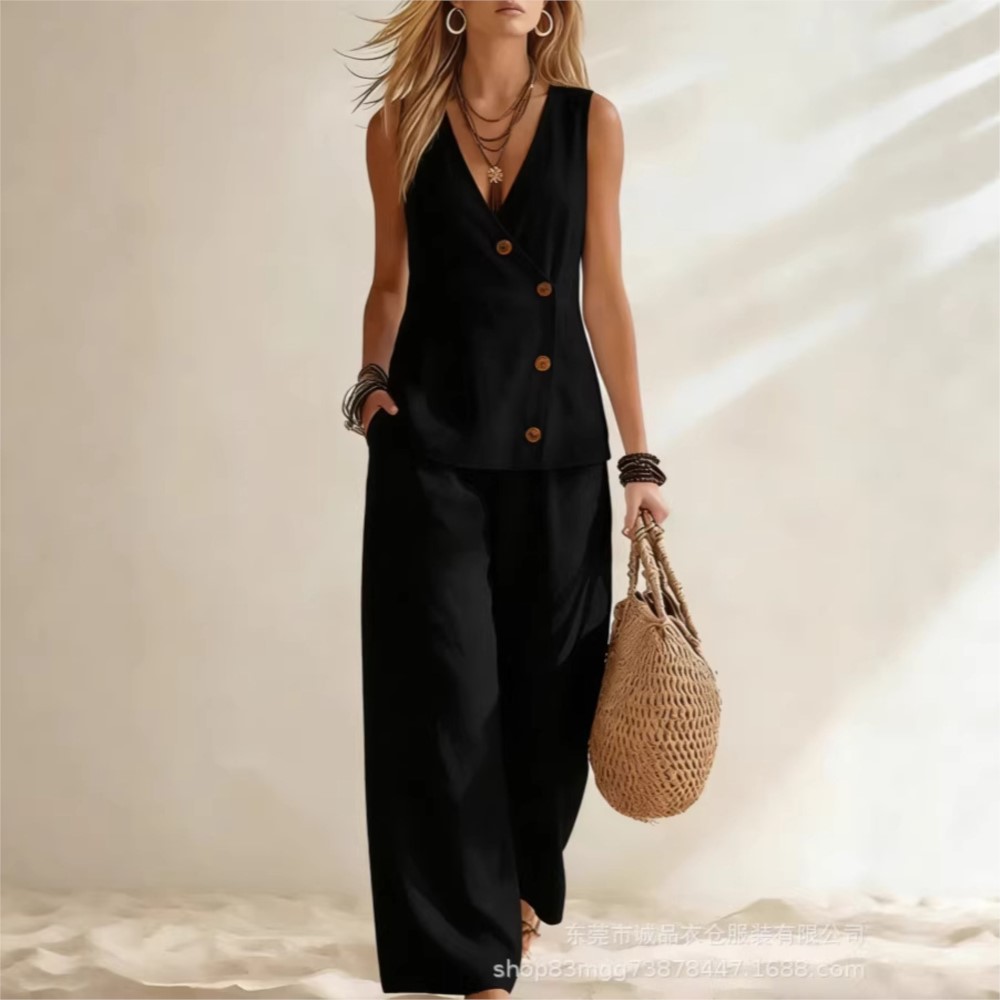 Fashion Deep V-neck Sleeveless - огляд і ціна Winter Clothing Sale