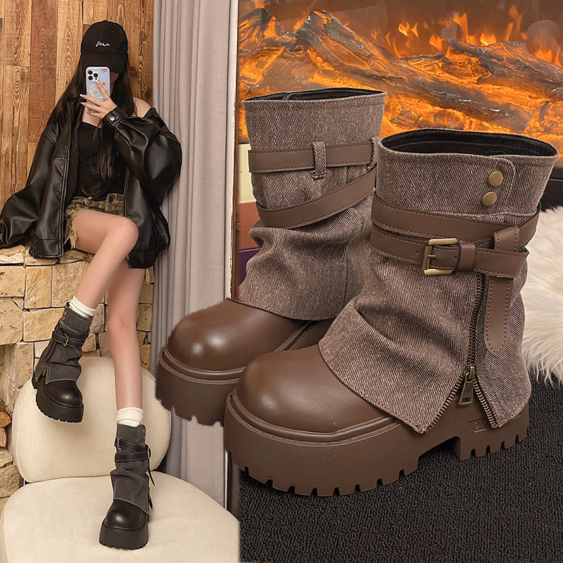Ankle Boots for Women Cowboy F - огляд і ціна Winter Clothing Ladies