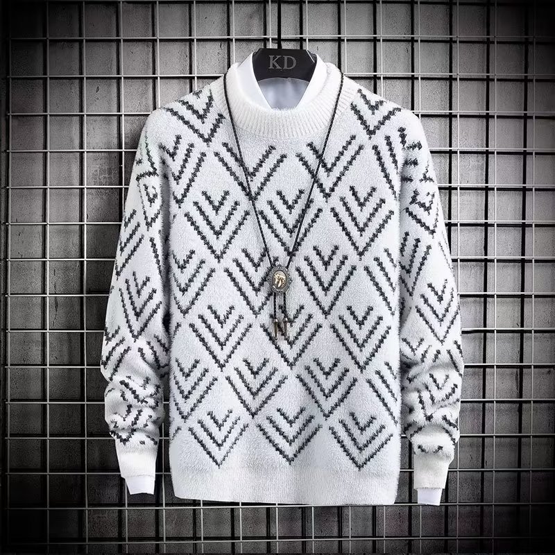 Autumn Winter Men's Sweater Pl - огляд і ціна Winter Clothing Men Style