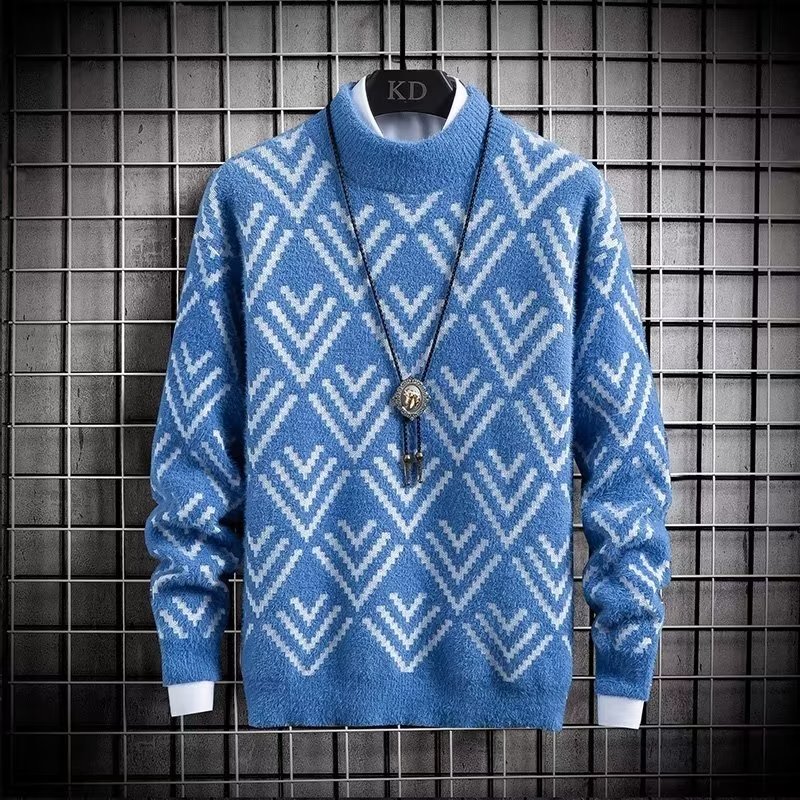 Autumn Winter Men's Sweater Pl - огляд і ціна Winter Clothing Men Style