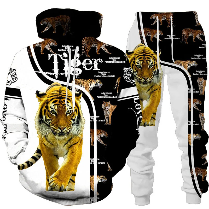 New Animal 3D Tiger Printed Ho - огляд і ціна Winter Clothing Men Style
