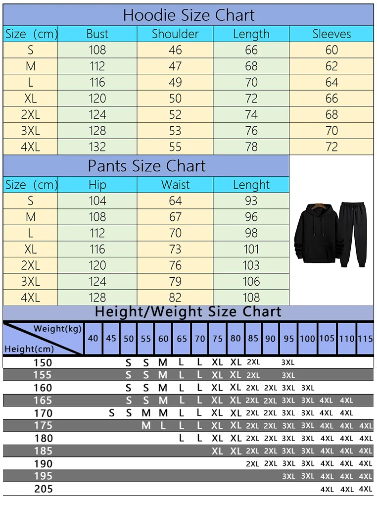 Hot Sales Men's Hoodies 2 Pcs  - огляд і ціна Winter Clothing Sale