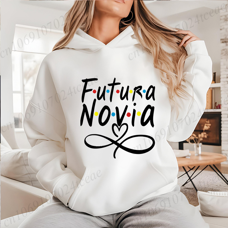 La Novia Graphic Hoodie for No - огляд і ціна Winter Clothing In Spanish